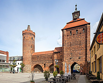 防卫,塔,中世纪,要塞,博物馆,勃兰登堡,德国,欧洲