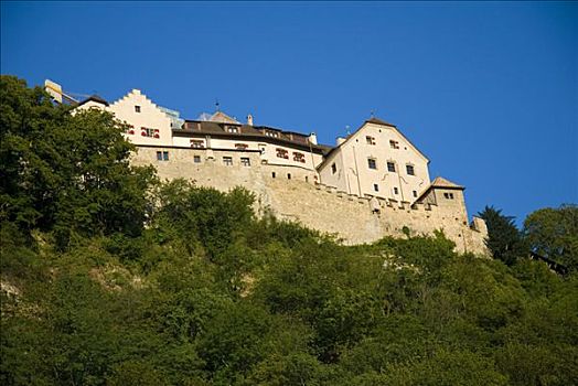 城堡,列支敦士登,瓦杜兹