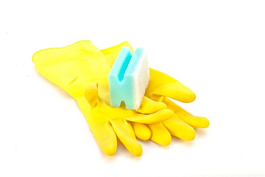 黄色,手套