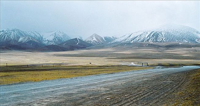 新藏公路交界