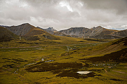 米拉山口景色