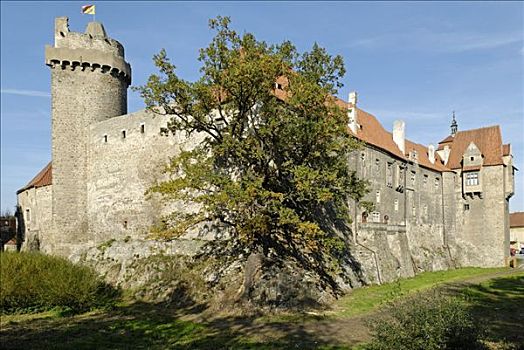 城堡,南,波希米亚,捷克共和国