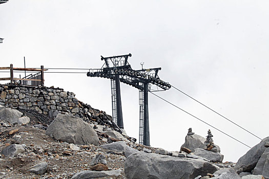 四川黑水,达古冰川索道,世界上最高的客运缆车索道