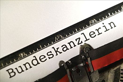 文字,德国人,纸张,老,打字机
