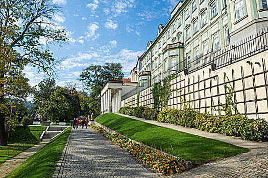 宫苑,布拉格城堡,布拉格,捷克共和国,欧洲