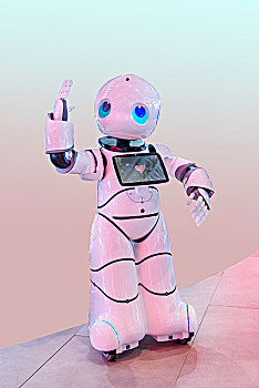 2026重庆汽车展展示的机器人