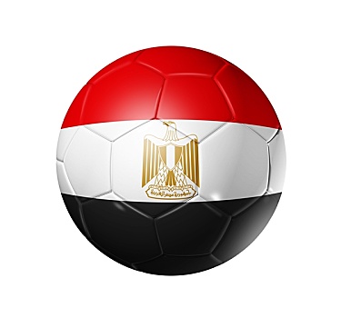 足球,球,埃及,旗帜