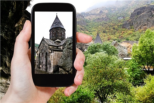 旅游,照片,寺院,亚美尼亚