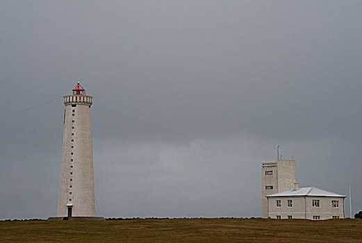 灯塔,雷克雅奈斯,半岛,西南,冰岛