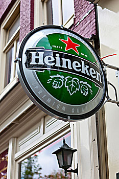 广告,喜力啤酒,啤酒,阿姆斯特丹,荷兰,欧洲