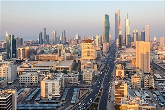 市区,科威特城,中东