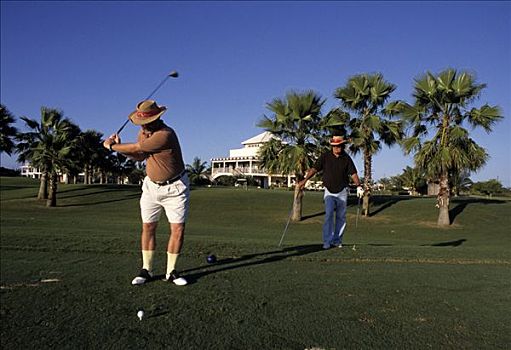 高尔夫球杆,普罗维登西亚莱斯岛,特克斯和凯科斯群岛,巴哈马,加勒比海