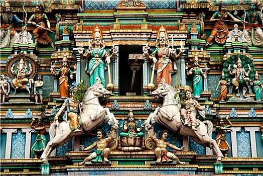 印度教,庙宇,神,吉隆坡,马来西亚