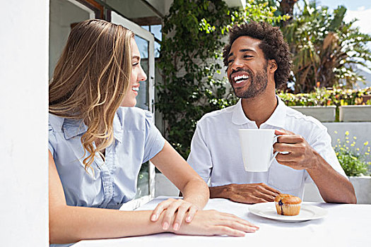 幸福伴侣,咖啡,一起