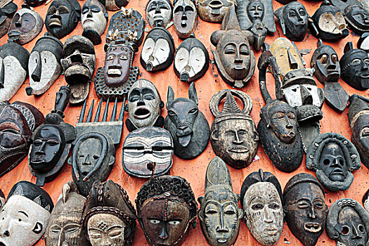 西部,非洲,面具,东开普省,南非