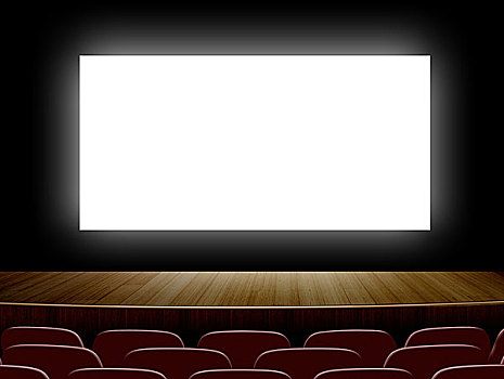 电影院,白人,屏幕,座椅