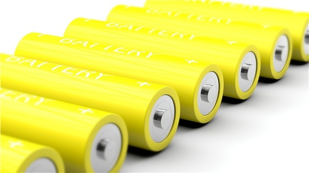 微距,黄色,电池