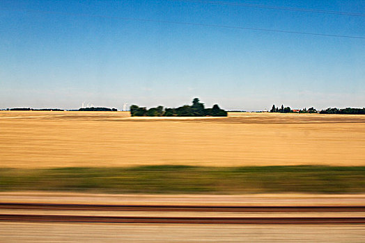 法国,风景,高速火车