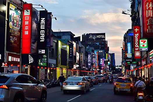 西门町夜景