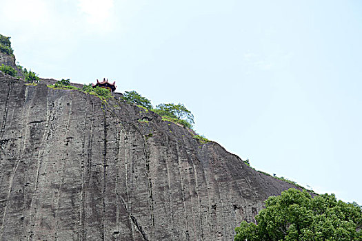 中国,亭子,山坡