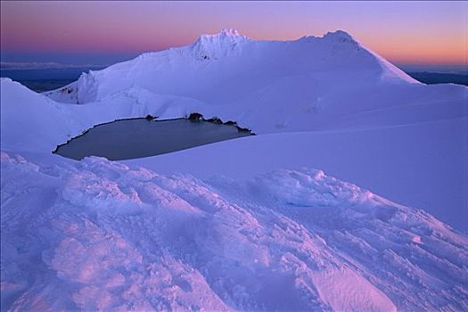 火山湖,东加里罗国家公园,新西兰