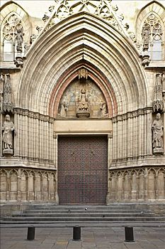 圣玛丽亚大教堂,巴塞罗那,西班牙