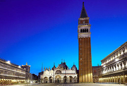 广场,日出,威尼斯,威尼托,意大利