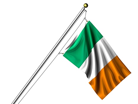 隔绝,爱尔兰,旗帜