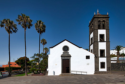 教堂,佩特罗,特内里费岛,加纳利群岛,西班牙,欧洲