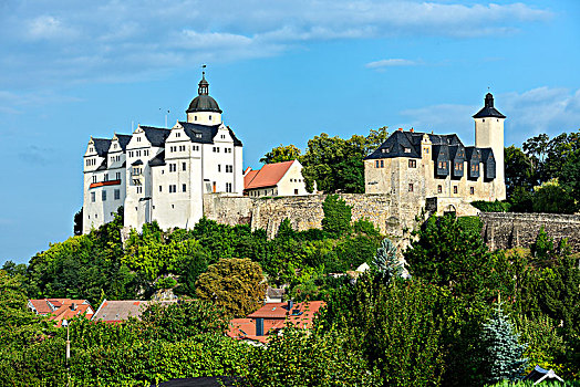 城堡,图林根州,德国,欧洲