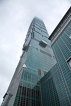 台湾,台北101,摩天大楼