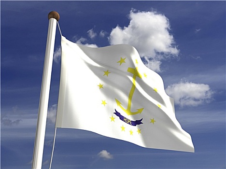 罗德岛,旗帜