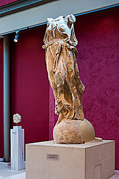 中心,希腊,雅典,罗马,阿哥拉,雕塑,胜利女神