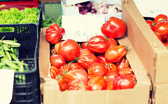 西红柿,收件箱,街边市场