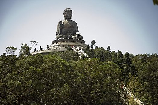 天坛大佛,寺院,昂坪,大屿山,香港,中国