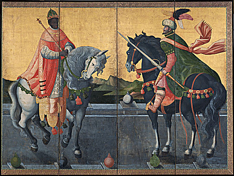 西部,国王,骑马,第一,艺术家