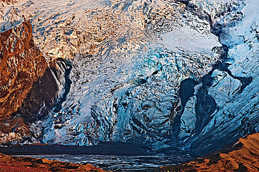 冰河,南,冰岛