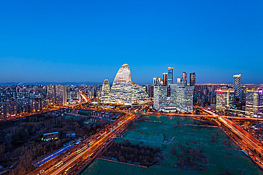 北京望京地区景观