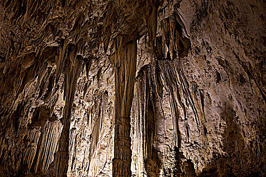 美国,新墨西哥,卡尔斯巴德洞穴国家公园,卡尔斯巴德洞穴