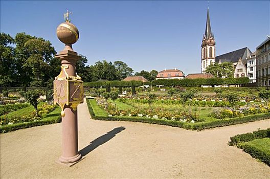 王子,花园,达姆施塔特,黑森州,德国