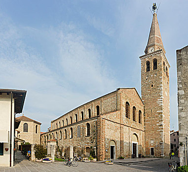 大教堂,格拉多,意大利,欧洲
