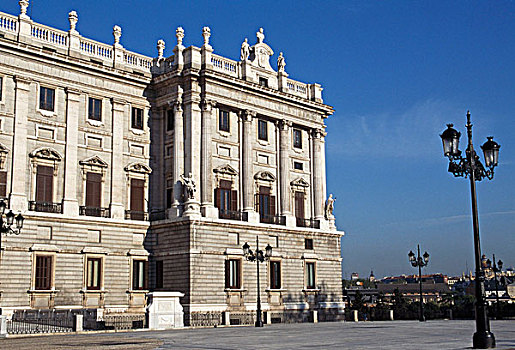 建筑,宫殿,皇宫,马德里,西班牙