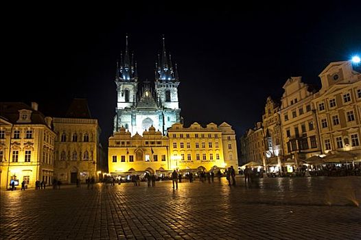 圣母大教堂,布拉格,捷克共和国,欧洲