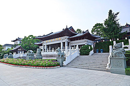 山东省威海市刘公岛古建园林建筑景观