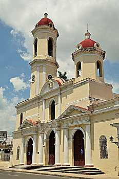 康塞普西翁,大教堂,公园,马蒂,西恩富戈斯,古巴,加勒比