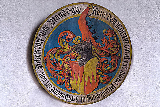 盾徽,高贵,15世纪,中间,弗兰克尼亚,巴伐利亚,德国,欧洲