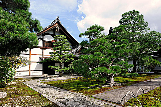 复杂,庙宇,袛园,地区,京都,日本,亚洲