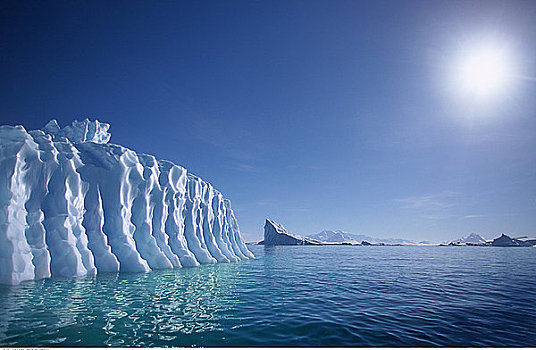 冰山,海洋,南极