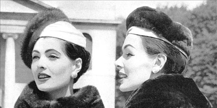 裘皮帽,20世纪50年代