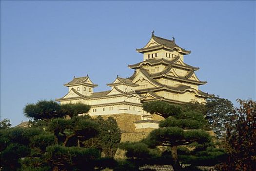 日本,关西,姬路,白鹭,城堡